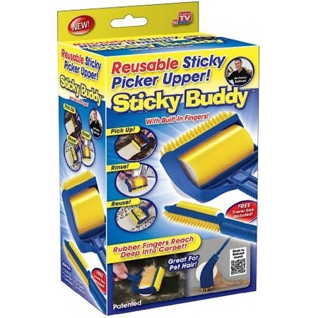 Rubeku Lint Remover Sticky Buddy Roller