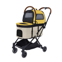 Rubeku Pet Stroller (PC200) Yellow