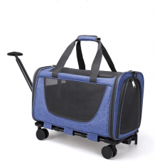 Rubeku Pet Trolley Bag Blue