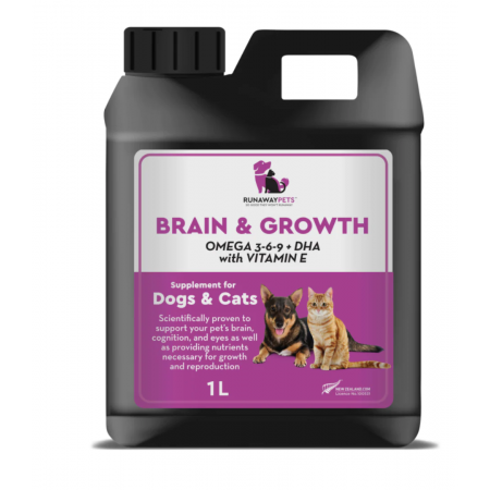 Runaway Pets Supplements Brain & Growth for Dog & Cat 1000ml