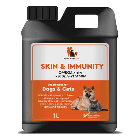 Runaway Pets Supplements Skin & Immunity for Dog & Cat 1000ml