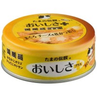 Sanyo Tama No Densetsu Tuna with Cheese and Bonito in Jelly 70g (24 Cans)  