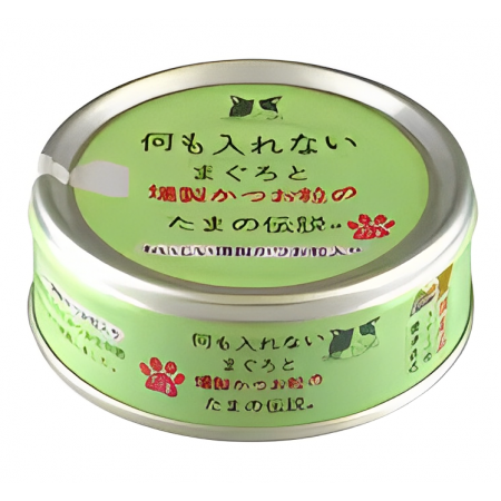 Sanyo Tama No Densetsu Tuna with Dried Bonito in Gravy 70g (24 Cans)