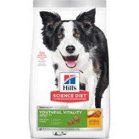 Science Diet Canine Youthful Vitality Adult 7+with Chicken & Rice Recipe Dog Dry Food 1.58kg