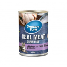 Snappy Tom Canned Food Chicken w/Tuna Flakes 400g