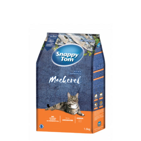 Snappy Tom Dry Food Mackerel 1.5kg