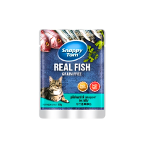 Snappy Tom Wet Pouch Pilchard & Snapper In Jelly 85gx12