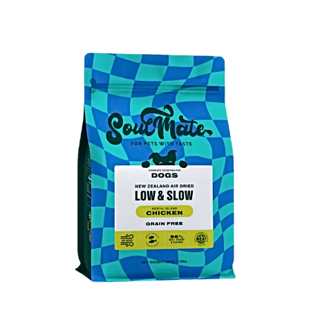 SoulMate Dog Air Dried Low & Slow North Island Chicken 500g