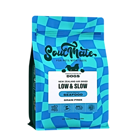SoulMate Dog Air Dried Low & Slow South Pacific Seafood 1kg