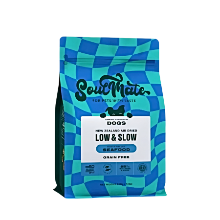 SoulMate Dog Air Dried Low & Slow South Pacific Seafood 500g