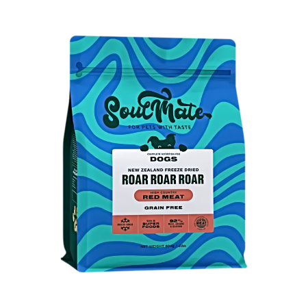 SoulMate Dog Freeze Dried Roar Roar Roar High Country Red Meat 900g