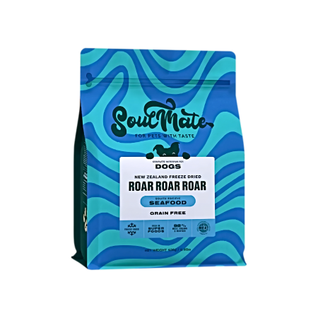 SoulMate Dog Freeze Dried Roar Roar Roar South Pacific Seafood 400g