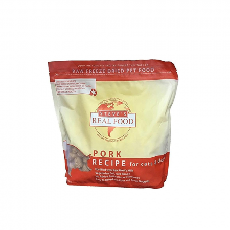 Steve's Real Food Freeze Dried Nuggets Pork 20oz