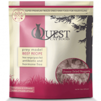Quest Cat Food Freeze Dried Nuggets Beef 10oz