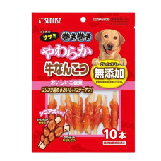 Sunrise Dog Treat Fillet Roll Chic w/Beef Collagen 10 sticks