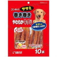 Sunrise Dog Treat Fillet Roll Chicken with Beef Tenderloin - 10 Sticks