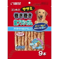 Sunrise Dog Treat Fillet Roll Chicken with Calcium - 9 Sticks