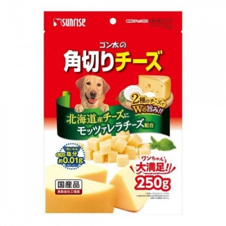 Sunrise Dog Treats Gonta's Cube Cheese 250g (2 Packs)