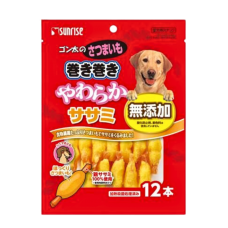 Sunrise Dog Treats Gonta's Fillet Roll Sweet Potato 12 sticks