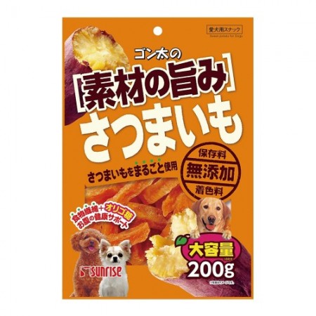 Sunrise Dog Treats Gonta's Soft Sweet Potatoes 200g (2 packs)