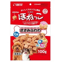 Sunrise Dog Treats Gonta's Super-soft Chic Fillet w/Calcium 100g 
