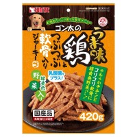 Sunrise Dog Treats Soft Chicken with cartilage jerky And Veggie 420g 