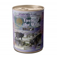 Taste of the Wild Sierra Mountain with Lamb in Gravy Dog Can Food 390g (6 cans)