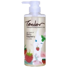 Tender Dog Soothing & Protecting Shampoo Mint & Raspberry 480ml Tender Dog Soothing & Protecting Shampoo Mint & Raspberry 480ml