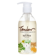 Tender Cat Soothing & Protecting Shampoo Basil & Neroli 250ml Tender Cat Soothing & Protecting Shampoo Basil & Neroli 250ml