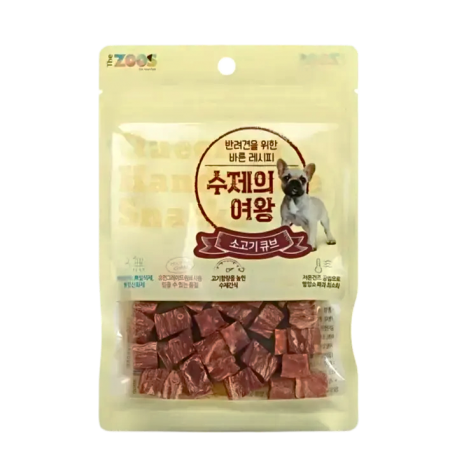 The Zoos Dog Treat Handmade Queen Duck Cube 70g