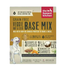 The Honest Kitchen Dog Dehydrated Veggie, Nut & Seed Base Mix 7lbs