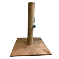 TianTian Cat Square Base Scratching Post XL Brown