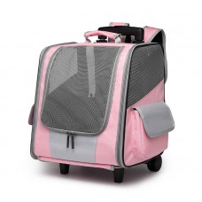 Topsy Pet Carrier Trolley Pink