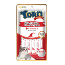 Toro Plus Cat Treat White Meat Tuna w/Alaska Salmon 75g