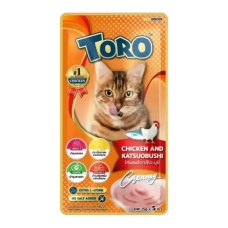 Toro Toro Chicken & Katsuobushi  Cat Treat 75g (3 packs)