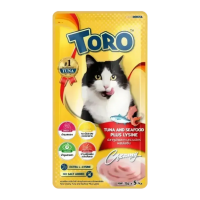 Toro Toro Tuna & Mixed Seafood Cat Treat  75g (3 packs)
