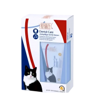 Trixie Dental Care Set w/Cheese Aroma for Cats 50g