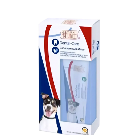 Trixie Dental Care Set w/Mint Flavour for Dogs 100g