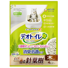 Unicharm Cat Litter Refill ﻿Pine Wood 4L