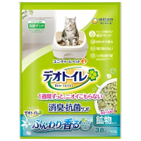 Unicharm Cat Litter Refill Zeolite Natural Garden Scent 3.8L x 3
