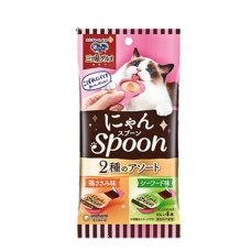 Unicharm Cat Treat Silver Spoon Gourmet Chicken & Seafood 40g