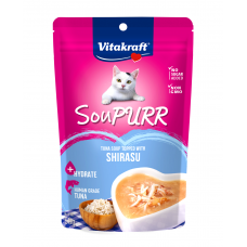 Vitakraft Cat Food Soupurr Tuna Soup With Shirasu 50g