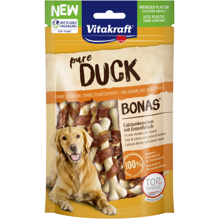 Vitakraft Dog Treats Pure Duck Bonas 80g