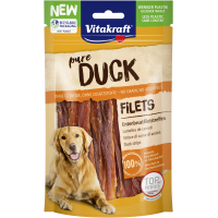 Vitakraft Dog Treats Pure Duck Fillets 80g (2Pkt)