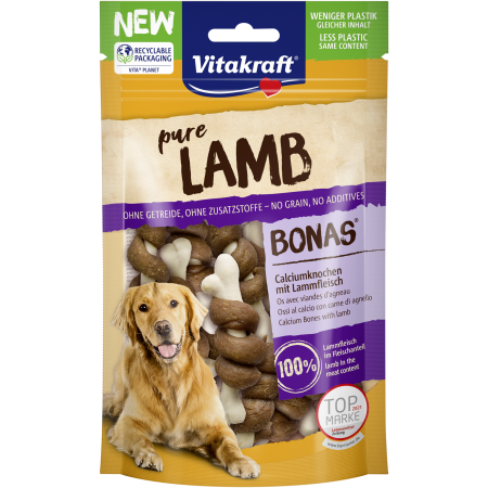 Vitakraft Dog Treats Pure Lamb Bonas 80g