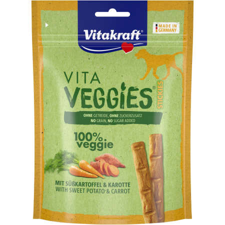 Vitakraft Dog Treats Vita Veggies Stickies Sweet Potato & Carrot 80g