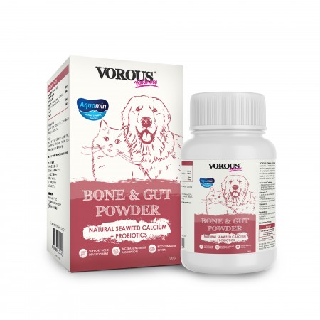 Vorous Pet Supplement Bone & Gut Powder 100g