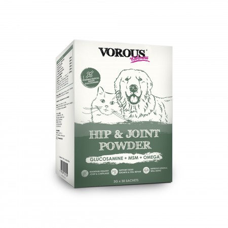Vorous Pet Supplement Hip & Joint Powder (3g x 30)