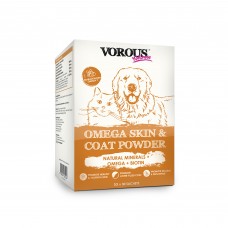 Vorous Wellness Pet Supplement Powder Skin & Coat 3gx30 sachets