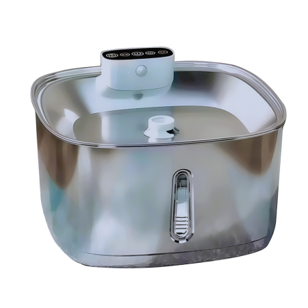 Plouffe Pet Water Fountain Smart Cordless 3.2L